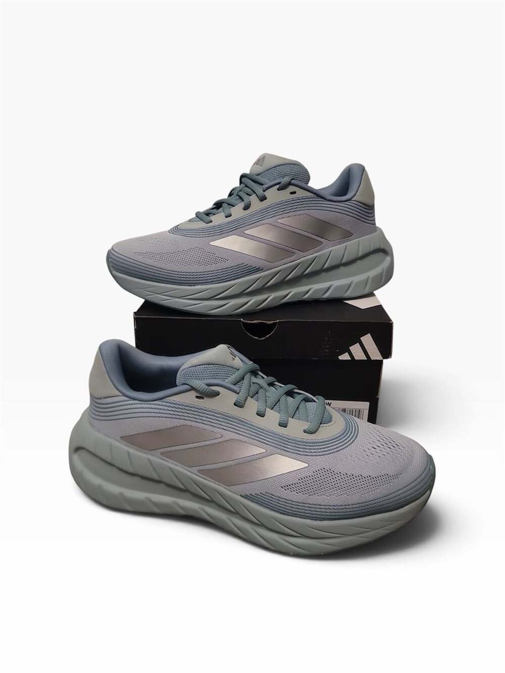 NEW Adidas Adipure Shift W Size 8 Grey Running Shoes Sz. 8